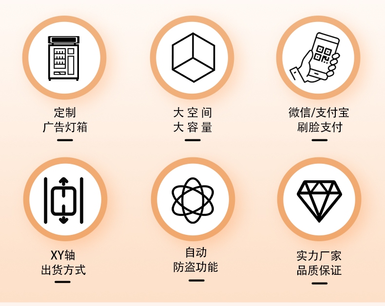文创盲盒自动售货机XY轴出货及移动支付功能
